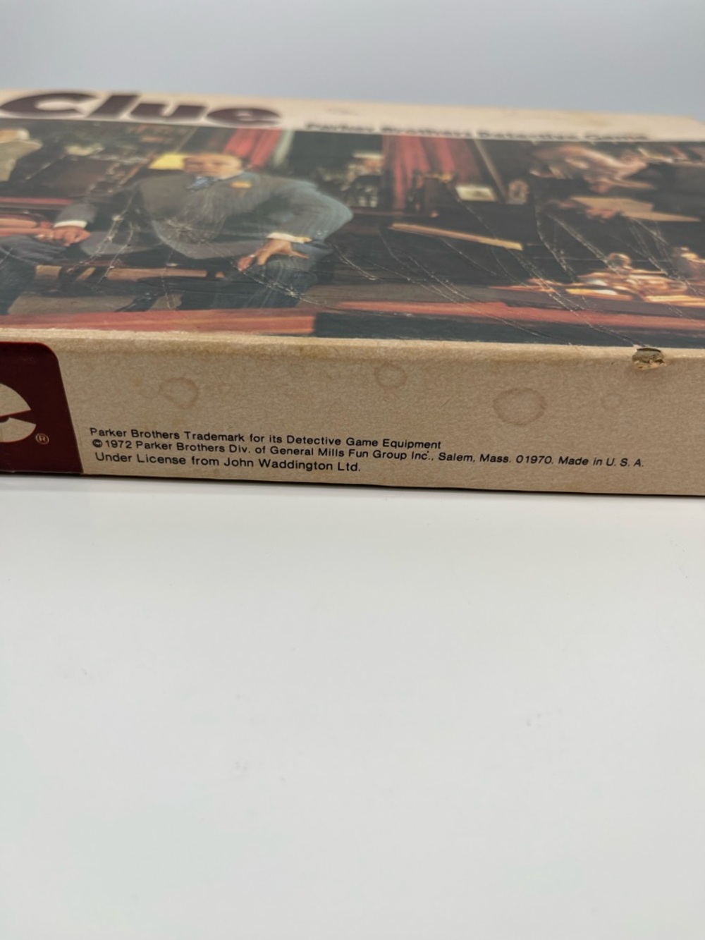 1972 Vintage Clue Parker Brothers - Picture 7 of 8